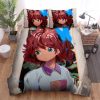 amphibia anne boonchuy anime art style bed sheets spread duvet cover bedding sets - Amphibia Merch