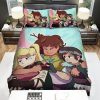 amphibia anne sasha and marcy friendship bed sheets spread duvet cover bedding sets - Amphibia Merch
