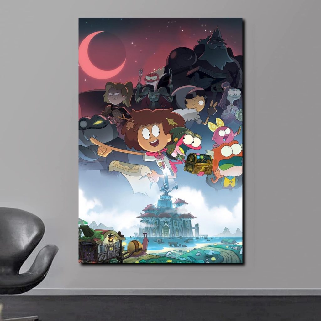 Amphibia Movie Anime Poster HD Print Canvas Poster Bedroom Decor Sports Office Room Decor Poster Gift 10 - Amphibia Merch