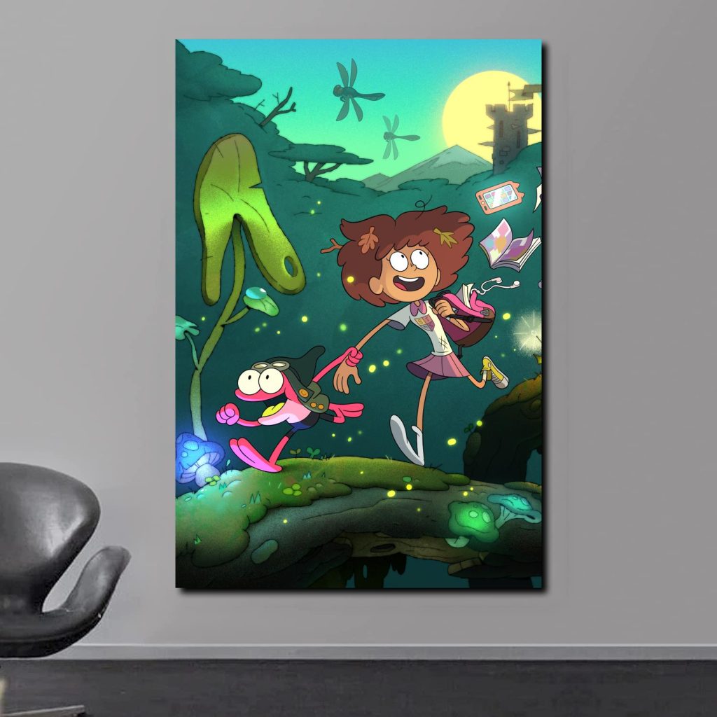 Amphibia Movie Anime Poster HD Print Canvas Poster Bedroom Decor Sports Office Room Decor Poster Gift 5 - Amphibia Merch