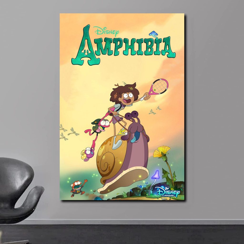 Amphibia Movie Anime Poster HD Print Canvas Poster Bedroom Decor Sports Office Room Decor Poster Gift 9 - Amphibia Merch