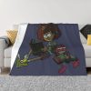 Amphibia Mushroom Night Blankets Warm Flannel Comic Anime Throw Blanket for Bed Couch Bedspread 15 - Amphibia Merch