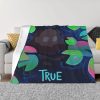 Amphibia Mushroom Night Blankets Warm Flannel Comic Anime Throw Blanket for Bed Couch Bedspread 16 - Amphibia Merch