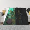 Amphibia Mushroom Night Blankets Warm Flannel Comic Anime Throw Blanket for Bed Couch Bedspread 8 - Amphibia Merch