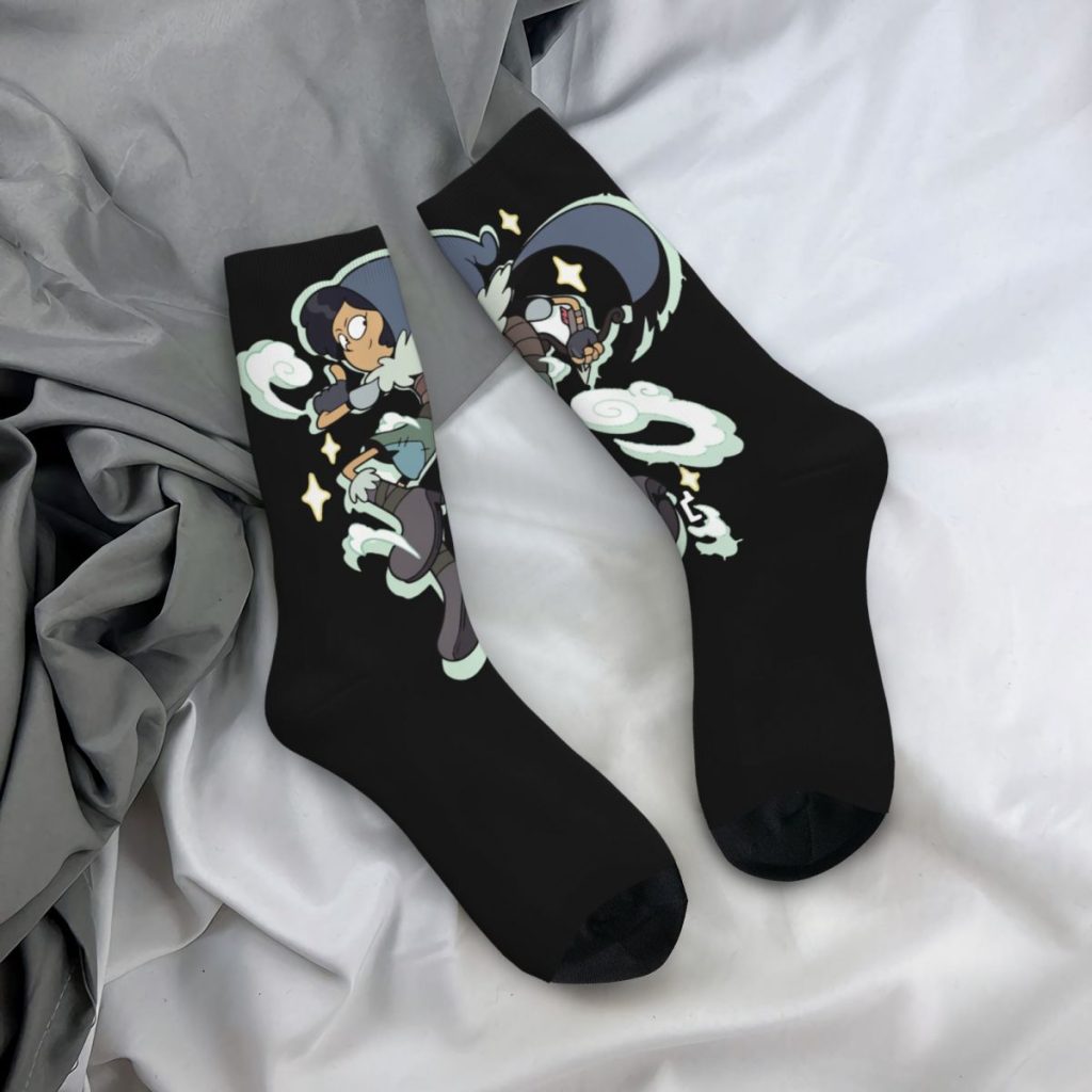 Hip Hop Retro Joe Sparrow Crazy Men s compression Socks Unisex Amphibia Harajuku Seamless Printed Funny 4 - Amphibia Merch