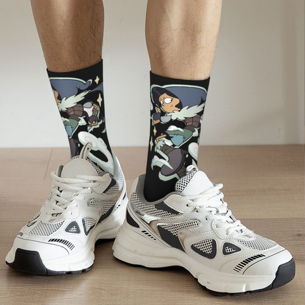 Hip Hop Retro Joe Sparrow Crazy Men s compression Socks Unisex Amphibia Harajuku Seamless Printed Funny 5 - Amphibia Merch
