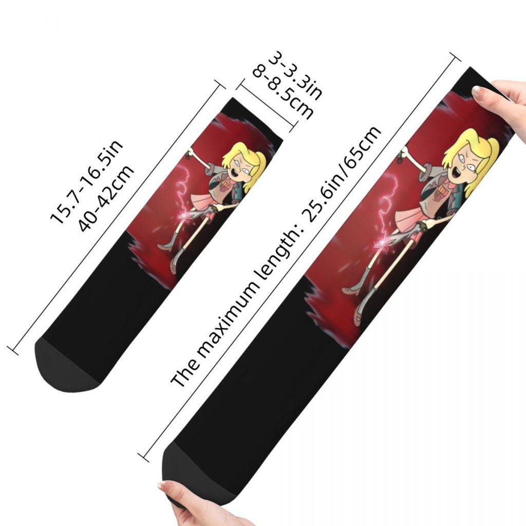 Hip Hop Retro Sasha Crazy Men s compression Socks Unisex Amphibia Harajuku Pattern Printed Funny Novelty 2 - Amphibia Merch