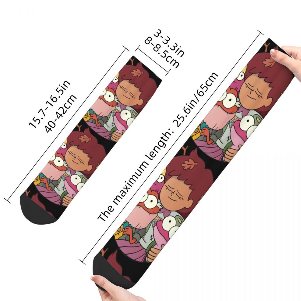 Hip Hop Retro The Truth Crazy Men s compression Socks Unisex Amphibia Harajuku Seamless Printed Funny 2 - Amphibia Merch