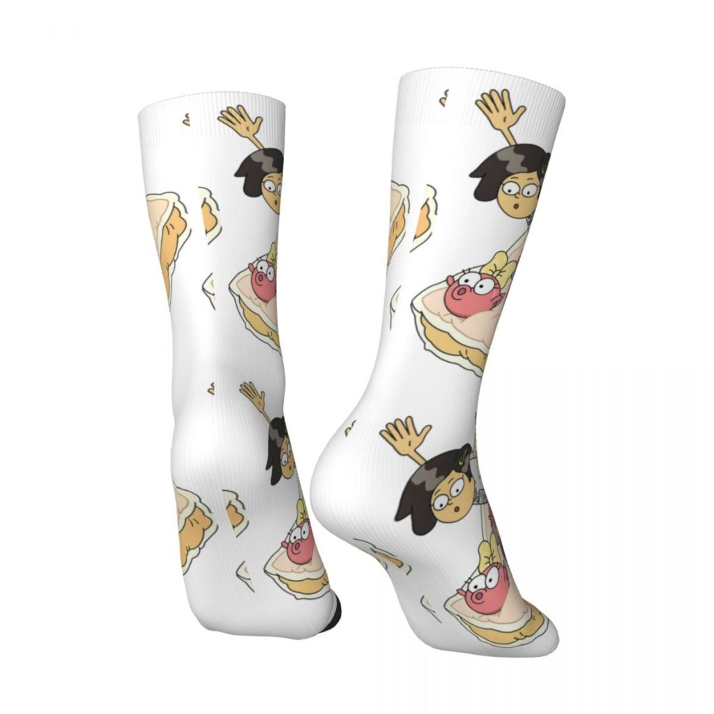 Sock for Men Anne Marcy Sprig And Polly Hip Hop Harajuku Amphibia Happy Quality Pattern Printed 1 - Amphibia Merch