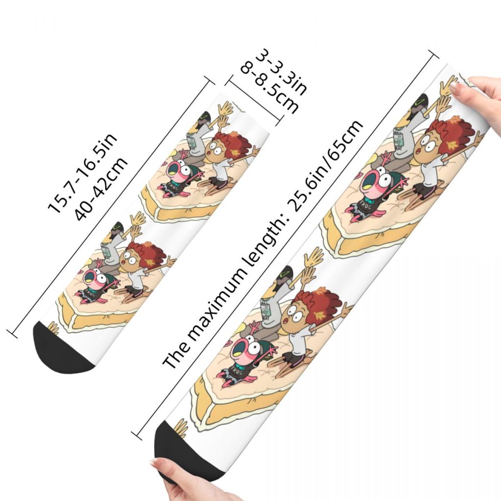 Sock for Men Anne Marcy Sprig And Polly Hip Hop Harajuku Amphibia Happy Quality Pattern Printed 2 - Amphibia Merch