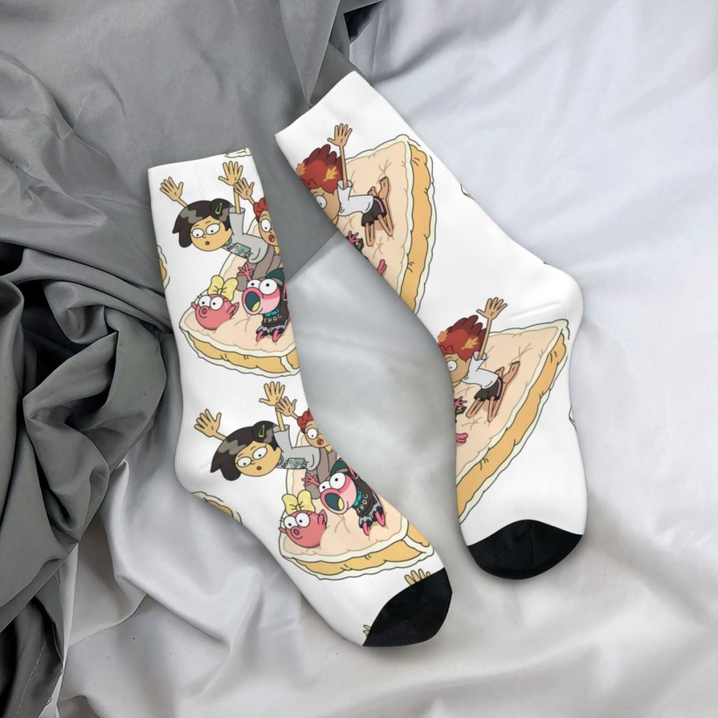 Sock for Men Anne Marcy Sprig And Polly Hip Hop Harajuku Amphibia Happy Quality Pattern Printed 4 - Amphibia Merch