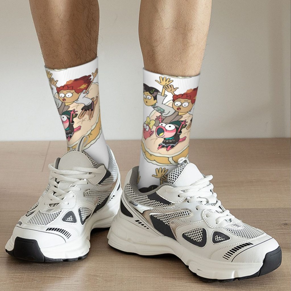 Sock for Men Anne Marcy Sprig And Polly Hip Hop Harajuku Amphibia Happy Quality Pattern Printed 5 - Amphibia Merch