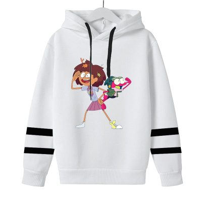 Disney Amphibia Hoodie Harajuku Funny Cartoon Graphic Streetwear Fashion Women Men Casual College Style Hoodie Sweatshirt - Amphibia Merch